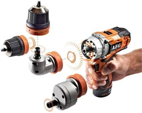 AEG BBS12C2 Li-202B 2x2.0Ah Çift Akülü Matkap - 4935446693 - Resim 2