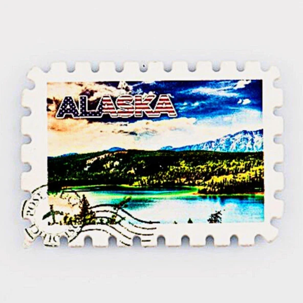 ABD Alaska Pul Magnet ürün görseli 1