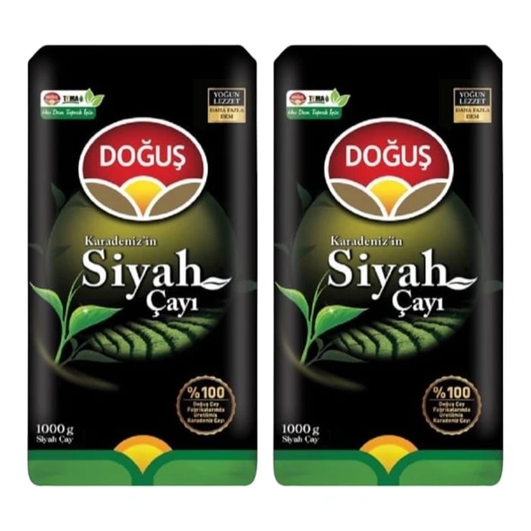 Doğuş Siyah Çay 1 kg (2 adet) ürün görseli 1
