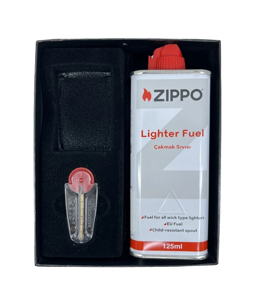 Zippo – Hediye kutusu için Zippo. Set Hediye Tamamen ürün görseli 1