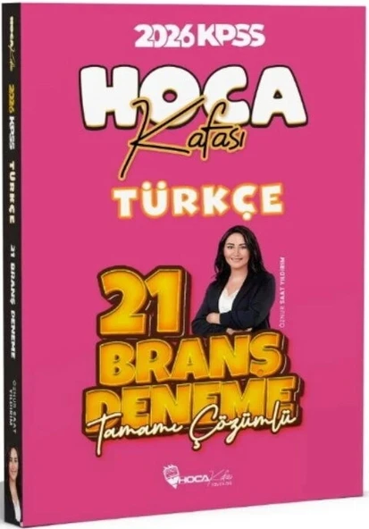 2026 Kpss Türkçe 21 Branş Deneme Çözümlü Goca Kafası ürün görseli 1