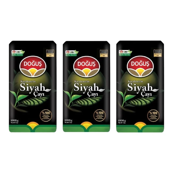 Doğuş Siyah Çay 1 kg (3 adet) ürün görseli 1