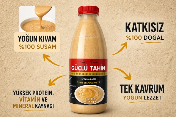 TAHİN 1 KG - Resim 3