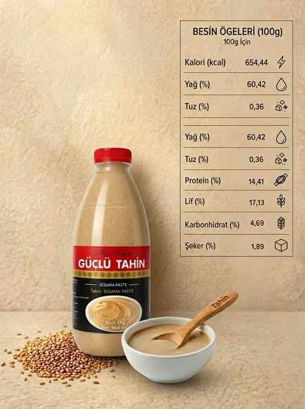 TAHİN 1 KG - Resim 4