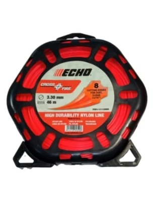 Echo Misina 3.3mm 46Metre 8 Köşe Turuncu - Resim 4