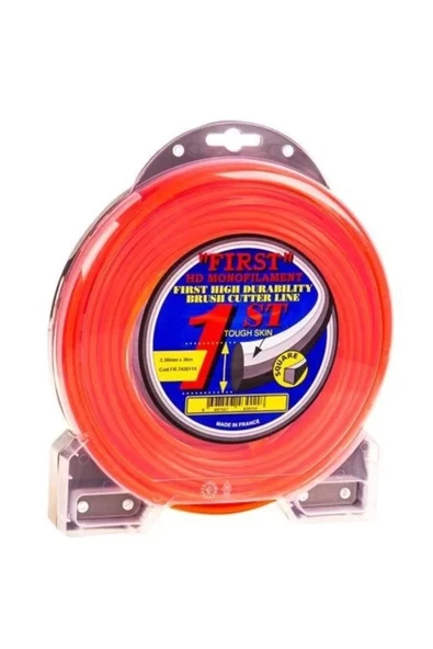 First Turuncu 4 Köşe Misina 3.3mm 36 Metre ürün görseli 1