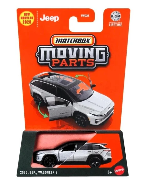 Matchbox 2026 1:64 Arabalar 2025 JEEP WAGONEER S JHV21 ürün görseli 1