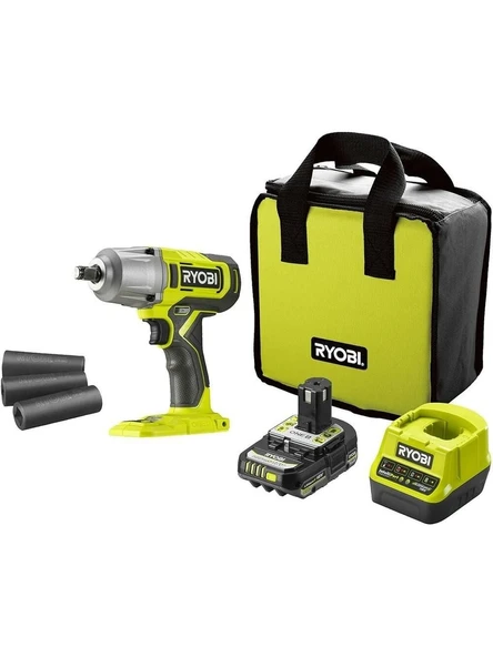 Ryobi RIW18-1C20SA3 18V 2.0Ah Tek Akülü Somun Sıkma 1/2" - 5133005664 ürün görseli 1