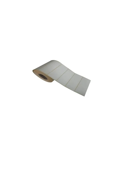 BARKOD ETİKETİ TERMAL 40 x 80 1000 Lİ ürün görseli 1