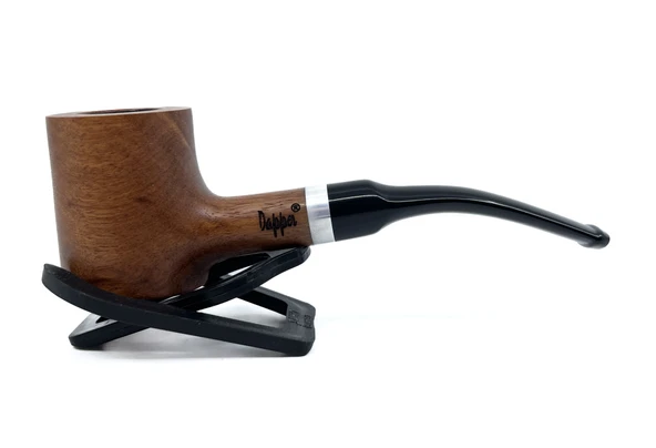Dapper Half Bent Poker Pearwood 9 mm Filtreli El Yapımı Pipo - 3558 ürün görseli 1