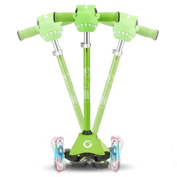 Dino 3 Teker Işıklı Scooter NessiWorld - Resim 5