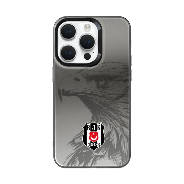 iPhone 15 Pro Uyumlu Beşiktaş Kartal Logo Premium Lisanslı Telefon Kılıfı ürün görseli 1