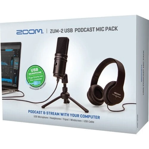 Zoom ZUM-2 USB Podcast Seti - Resim 2