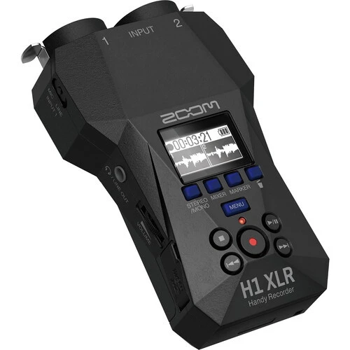 Zoom H1 XLR Digital Handy Recorder (Siyah) - Resim 3