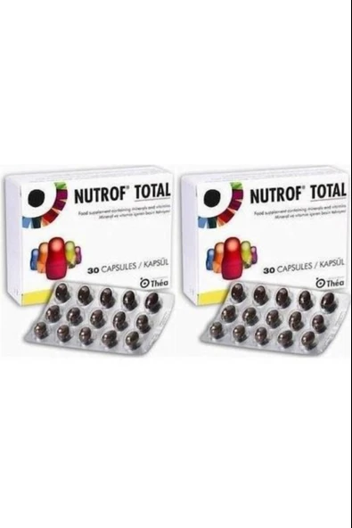 Nutrof Total 30 Kapsül 2 Adet ürün görseli 1