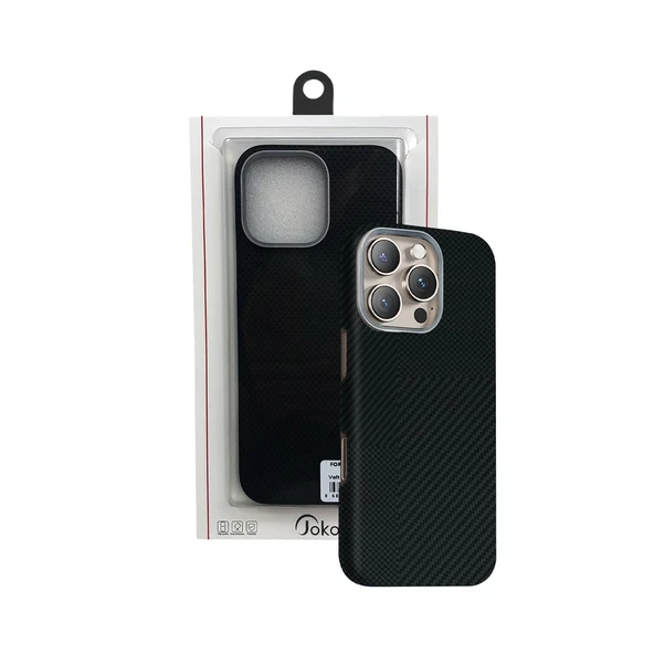 iPhone 16 Pro Max Volt Magsafe Kapak - Siyah - Resim 4