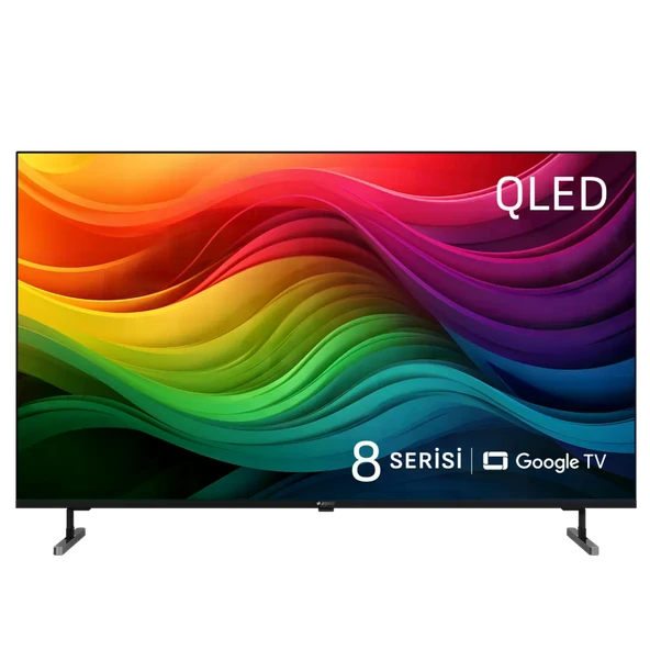 Arçelik 8 serisi QLED 55" 4K UHD Google TV - A 855 C Smart TV ürün görseli 1