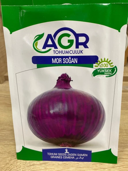 Agr  Mor Soğan Tohum 3 Gr ürün görseli 1