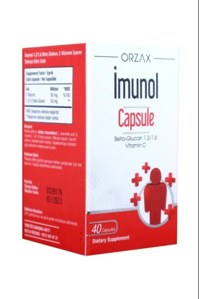 İmunol 40 Kapsül - Resim 3