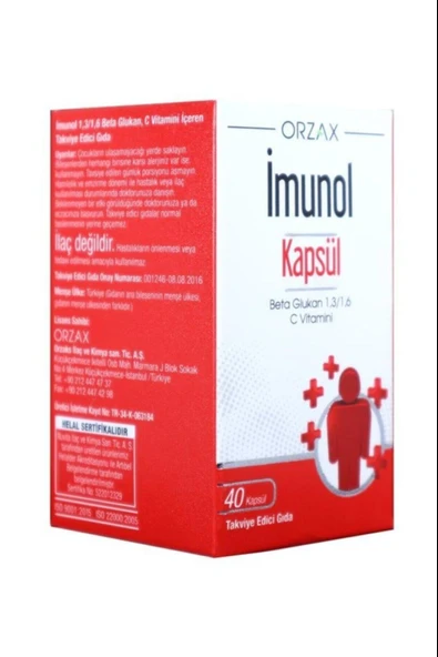 İmunol 40 Kapsül ürün görseli 1