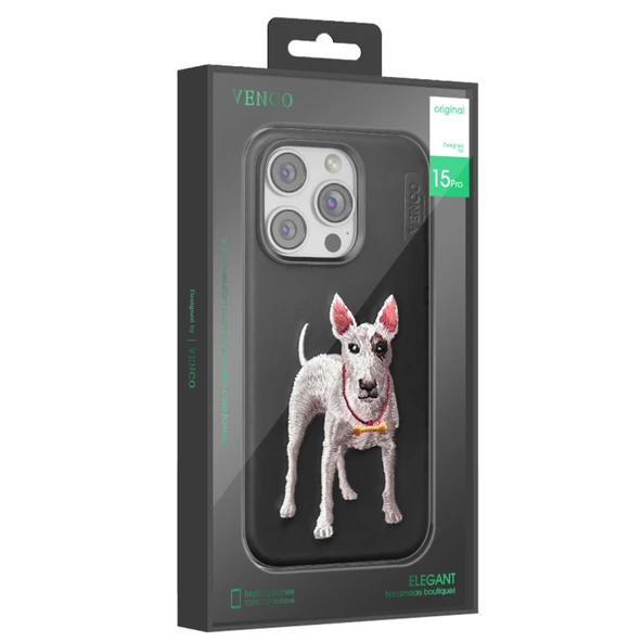 iPhone 16 Pro Perma Desenli Kapak - Lacivert - Resim 4
