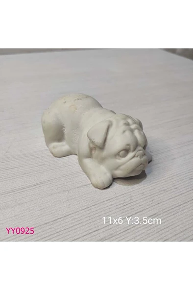YY0925 Yatan Bulldog Köpek Silikon Kalıp ürün görseli 1