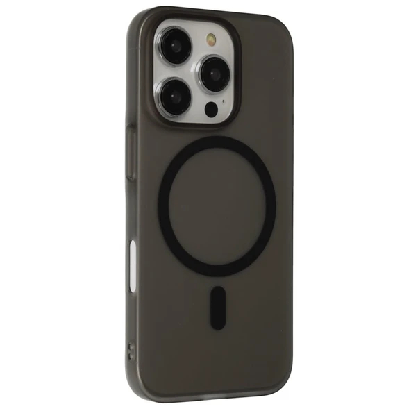 iPhone 16 Pro Max Tuna Pc Slim Magsafe Kapak - Siyah ürün görseli 1