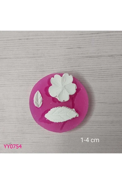 YY0754 Çiçek Yaprak Silikon Kalıp ürün görseli 1