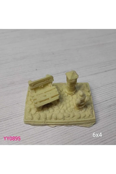 YY0895 Avludaki Yangın Musluğu Oturak Lamba Silikon Kalıp ürün görseli 1