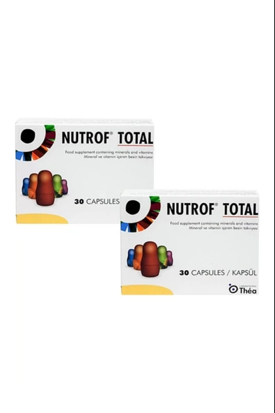 Nutrof Total 30 Kapsül 2 Adet ürün görseli 1