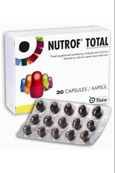 Nutrof Total 30 Kapsül ürün görseli 1