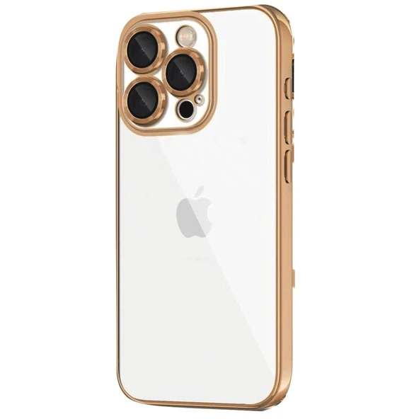iPhone 16 Pro Max Kılıf Kamera Korumalı Lensli Silikon - Desert ürün görseli 1