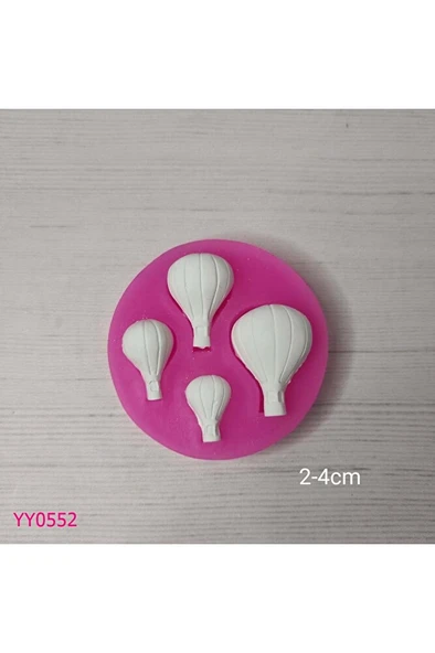 YY0552 Dörtlü Uçan Balon Silikon Kalıp ürün görseli 1