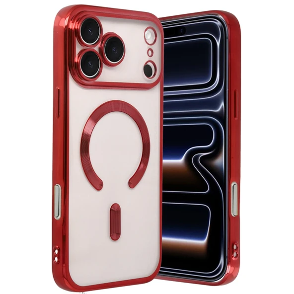 iPhone 17 Pro Kross Magneticsafe Kapak - Kırmızı ürün görseli 1