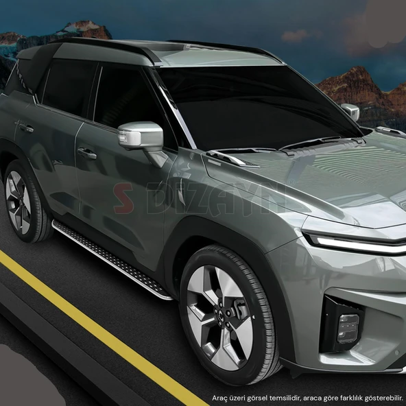 BMW X1 E84 2009 2010 2011 2012 2013 2014 2015 ARACA ÖZEL YAN BASAMAK - Resim 6