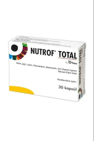 Nutrof Total 30 Kapsül ürün görseli 1