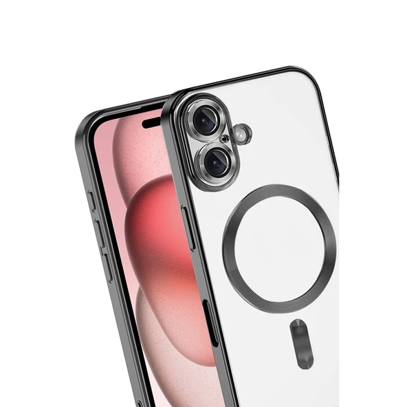 iPhone 17 Kross Magneticsafe Kapak - Siyah - Resim 3