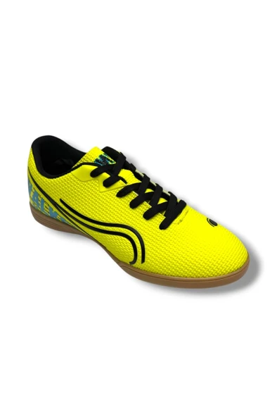 Walked 233-26 Futsal Erkek Salon Futbol Ayakkabı Sarı Siyah ürün görseli 1
