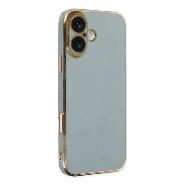 iPhone 16 Kılıf Volet Silikon - Açık Yeşil ürün görseli 1
