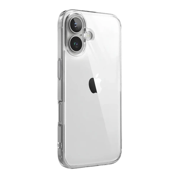 iPhone 17 Lüx Şeffaf Silikon - Şeffaf - Resim 3