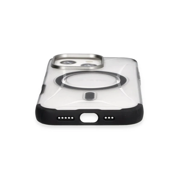 iPhone 16 Pro Max Hilton Magsafe Kapak - Siyah - Resim 4