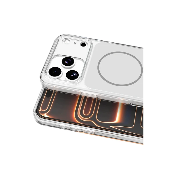 iPhone 17 Pro Bruma Magsafe Kapak - Gümüş - Resim 2