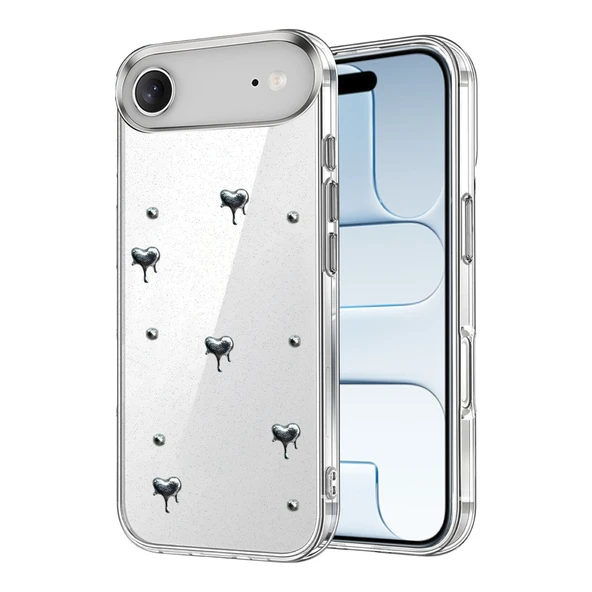 iPhone 17 Air Fiyonk Desenli Kapak - Desen 1 ürün görseli 1