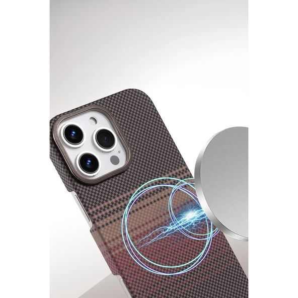 iPhone 16 Pro Vega Magsafe Kapak - Yeşil - Resim 2