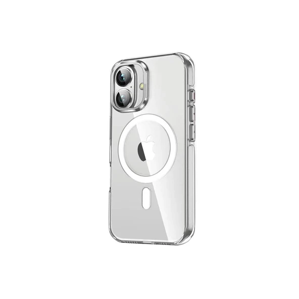 iPhone 16 Crystal Magsafe Kapak - Şeffaf ürün görseli 1
