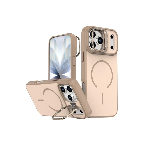 iPhone 17 Pro Max Flexa Magsafe Kapak - Gold ürün görseli 1