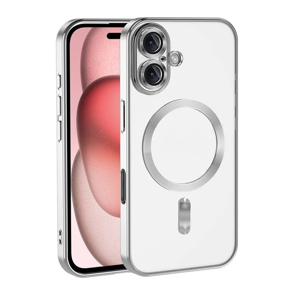 iPhone 17 Kross Magneticsafe Kapak - Gümüş ürün görseli 1