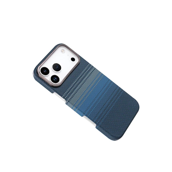 iPhone 17 Pro Max Vega Magsafe Kapak - Mavi - Resim 5