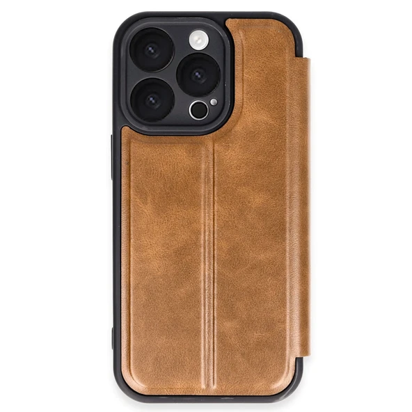 iPhone 16 Pro Kılıf Flip Cover - Taba ürün görseli 1