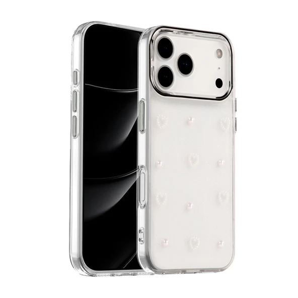 iPhone 17 Pro Max Fiyonk Desenli Kapak - Desen 10 ürün görseli 1